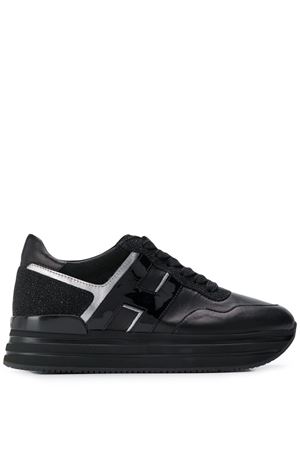 Hogan Midi H222 Black sneakers HOGAN | HXW4830CB80LVK019U