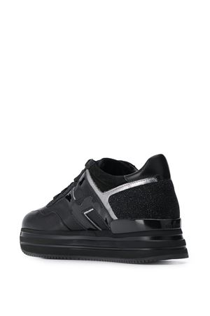 Hogan Midi H222 Black sneakers HOGAN | HXW4830CB80LVK019U