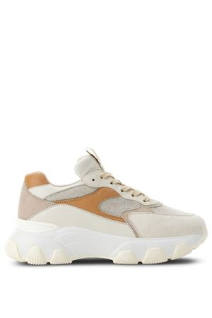 Hyperactive In Pelle Beige HOGAN | HXW5400DG60T750YSS