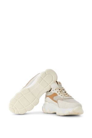 Hyperactive In Pelle Beige HOGAN | HXW5400DG60T750YSS