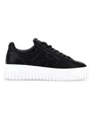 Sneakers Hogan H-Stripes Nero HOGAN | HXM6450FC60LE9B999