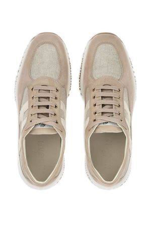 beige leather sneakers HOGAN | HXW00N0EX90T1K0QY9