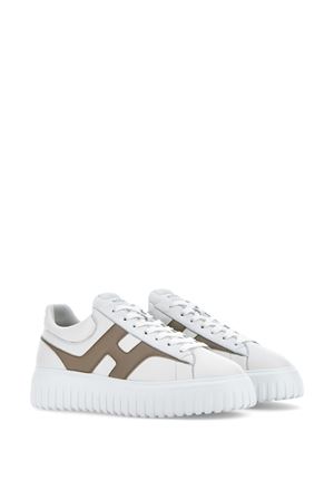 Sneakers Hogan H-StripesBeige Brown HOGAN | HXM6450FE91LE901GK