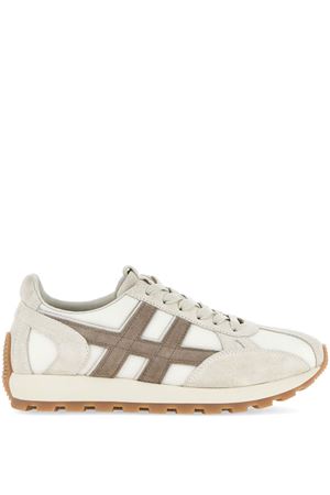 Sneakers Hogan 86er Avorio Bianco Marrone HOGAN | HXM6710FQ80U6A276M