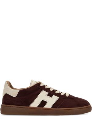 burgundy leather sneakers HOGAN | HXW6470FB60UHK0GAG