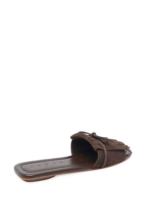 brown leather h685 slipper HOGAN | HXW6850FR50BTMS610