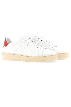 Sneakers Hogan H672 White Red HOGAN | HXM6720FL61U520S10