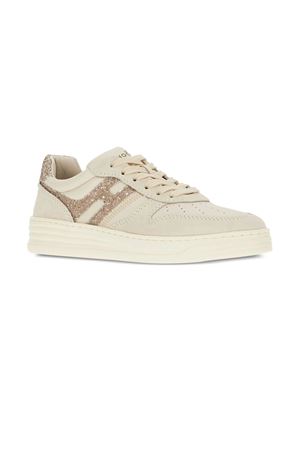 Sneakers Hogan H630 Ivory Gold HOGAN | HXW6300FG50U4J0CAS