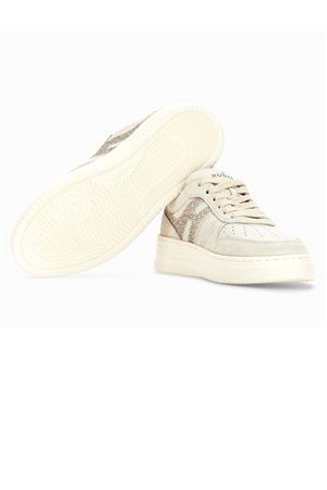 Sneakers Hogan H630 Ivory Gold HOGAN | HXW6300FG50U4J0CAS