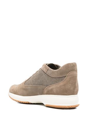 Interactive sneakers in brown suede HOGAN | HXM00N00E10UY5830F