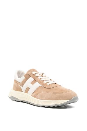Hyperlight trainers in brown nappa leather HOGAN | HXM5630FR30UL60ZCP