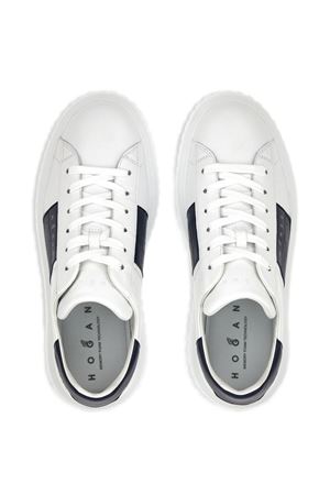 Sneakers Hogan H-Stripes White Blue HOGAN | HXM6450FO70LE9140A