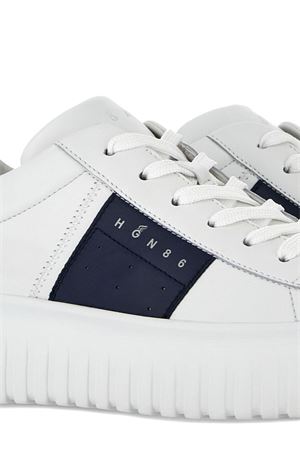 Sneakers Hogan H-Stripes White Blue HOGAN | HXM6450FO70LE9140A