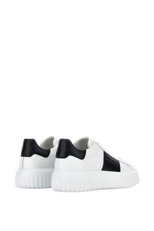 Sneakers Hogan H-Stripes White Black HOGAN | HXM6450FO70LE99998