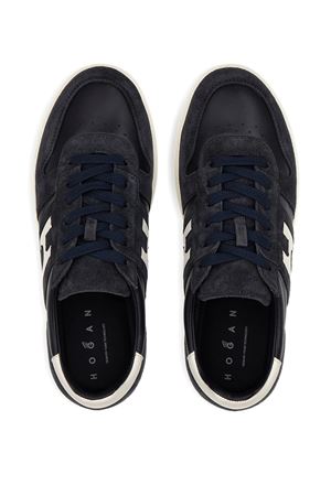 Hogan H-TV Blue Sneakers HOGAN | HXM6680FZ00UHC01VU