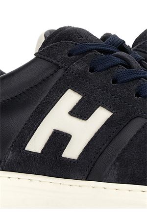 Hogan H-TV Blue Sneakers HOGAN | HXM6680FZ00UHC01VU