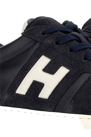 Hogan H-TV Blue Sneakers HOGAN | HXM6680FZ00UHC01VU