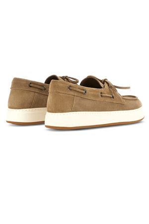 Hogan H-TV Beige Boat Shoes HOGAN | HXM6680GB60BTMC808