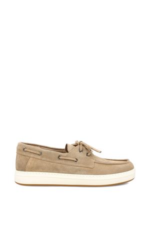 Hogan H-TV Beige Boat Shoes HOGAN | HXM6680GB60BTMC808