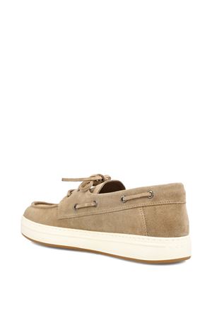 Hogan H-TV Beige Boat Shoes HOGAN | HXM6680GB60BTMC808