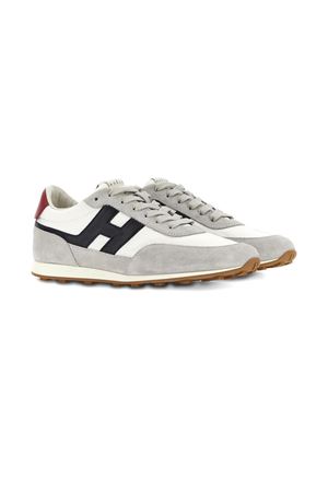 Hogan Athletic Blue, Gray, and Red Sneakers HOGAN | HXM6990FZ90UZA793S