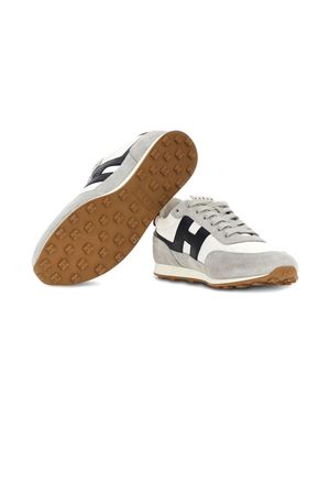 Hogan Athletic Blue, Gray, and Red Sneakers HOGAN | HXM6990FZ90UZA793S