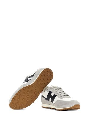 Hogan Athletic Blue, Gray, and Red Sneakers HOGAN | HXM6990FZ90UZA793S