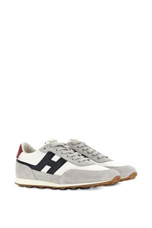 Hogan Athletic Blue, Gray, and Red Sneakers HOGAN | HXM6990FZ90UZA793S