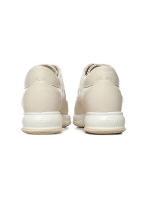 Sneakers Hogan Interactive in pelle  bianco crema HOGAN | HXW00N00010UTIB013