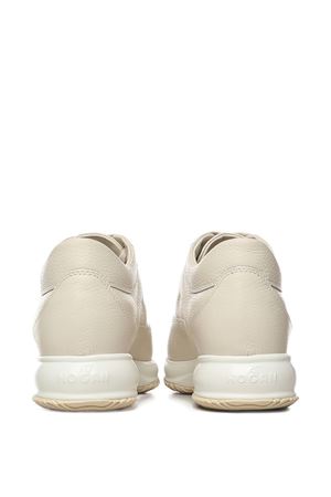 Sneakers Hogan Interactive in pelle  bianco crema HOGAN | HXW00N00010UTIB013