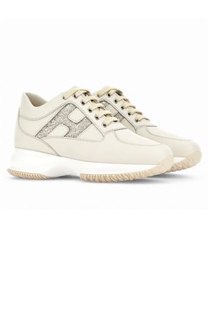 Hogan Interactive Ivory Sneakers HOGAN | HXW00N0S360UWP0CAS
