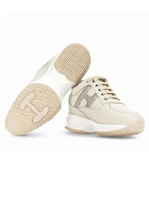 Hogan Interactive Ivory Sneakers HOGAN | HXW00N0S360UWP0CAS