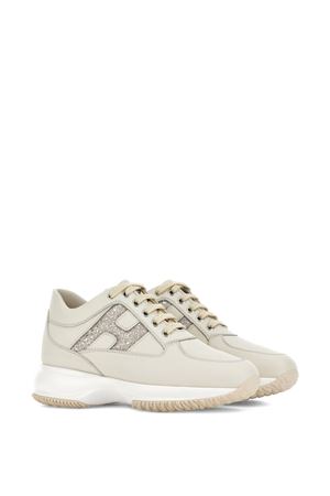 Hogan Interactive Ivory Sneakers HOGAN | HXW00N0S360UWP0CAS