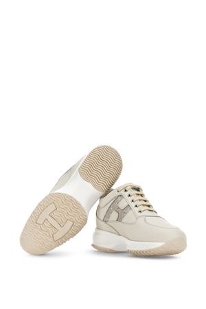 Hogan Interactive Ivory Sneakers HOGAN | HXW00N0S360UWP0CAS