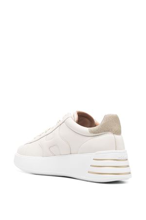 Sneakers Hogan Rebel in nappa Avorio HOGAN | HXW5640DN61RCB367T