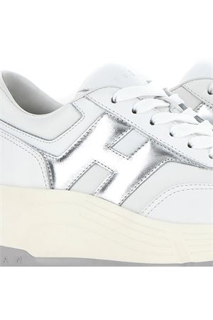 Sneakers Hogan Hi-Fi Bianco Argento HOGAN | HXW6690FR30U7I0351