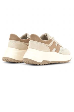 Hogan Hi-Fi Sneakers in Brown and Beige HOGAN | HXW6690GA70UZV0RVY