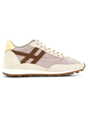 Hogan Athletic Sneakers in Yellow, Pink, and Beige HOGAN | HXW6990GA20V0N0FEC