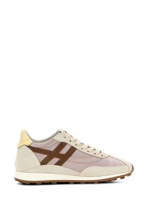 Hogan Athletic Sneakers in Yellow, Pink, and Beige HOGAN | HXW6990GA20V0N0FEC