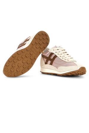 Hogan Athletic Sneakers in Yellow, Pink, and Beige HOGAN | HXW6990GA20V0N0FEC