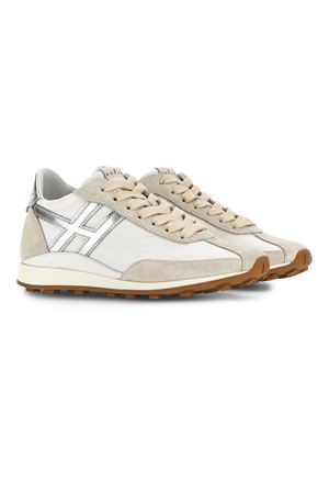 Sneakers Hogan Athletic White Silver Beige HOGAN | HXW6990GA20V590FEG