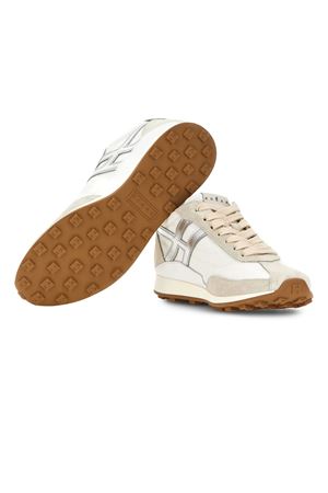 Sneakers Hogan Athletic White Silver Beige HOGAN | HXW6990GA20V590FEG