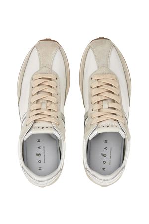 Sneakers Hogan Athletic White Silver Beige HOGAN | HXW6990GA20V590FEG