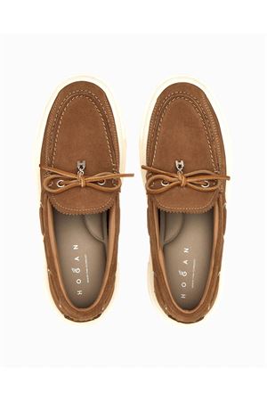 Boat Shoes Hogan Crosswind Brown HOGAN | HXW7050GB30BTMC811