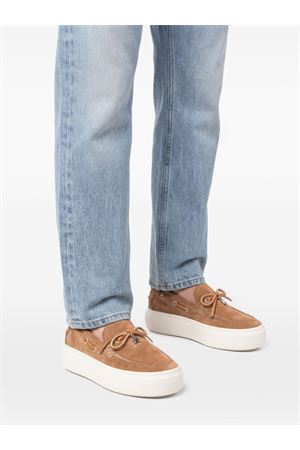 Scarpe da Barca Hogan Crosswind Marrone HOGAN | HXW7050GB30BTMC811