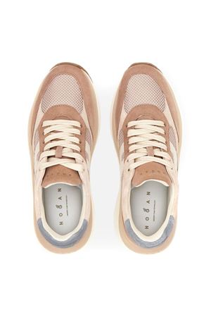 Sneakers Hogan Maxi I Active Azzurro Rosa Beige HOGAN | HXW7140GA40V0D0RVZ