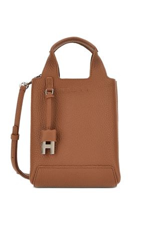 Mini Brown Shopping Bag HOGAN | KBW01RA0100TH1S018
