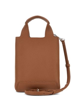 Mini Brown Shopping Bag HOGAN | KBW01RA0100TH1S018