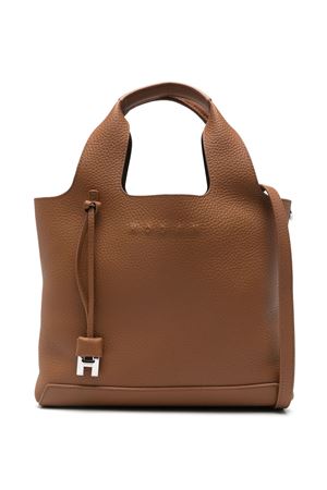 Brown Leather Tote Bag HOGAN | KBW01RA0200TH1S018