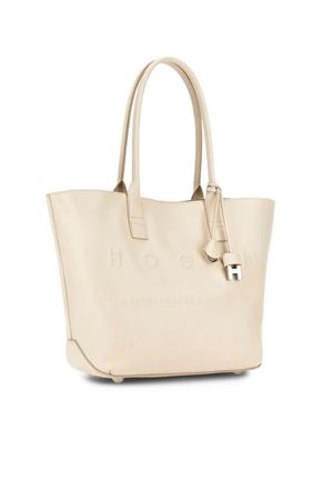 Hogan Address Small Ivory Shopping Bag HOGAN | KBW01TA0200TZPB013